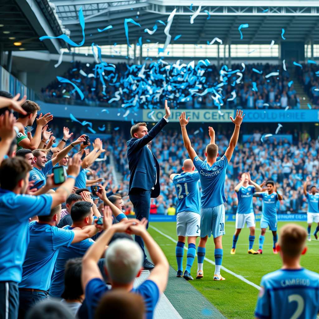 'We're back!' - Coventry City end 25 years of hurt as promotion confirmed